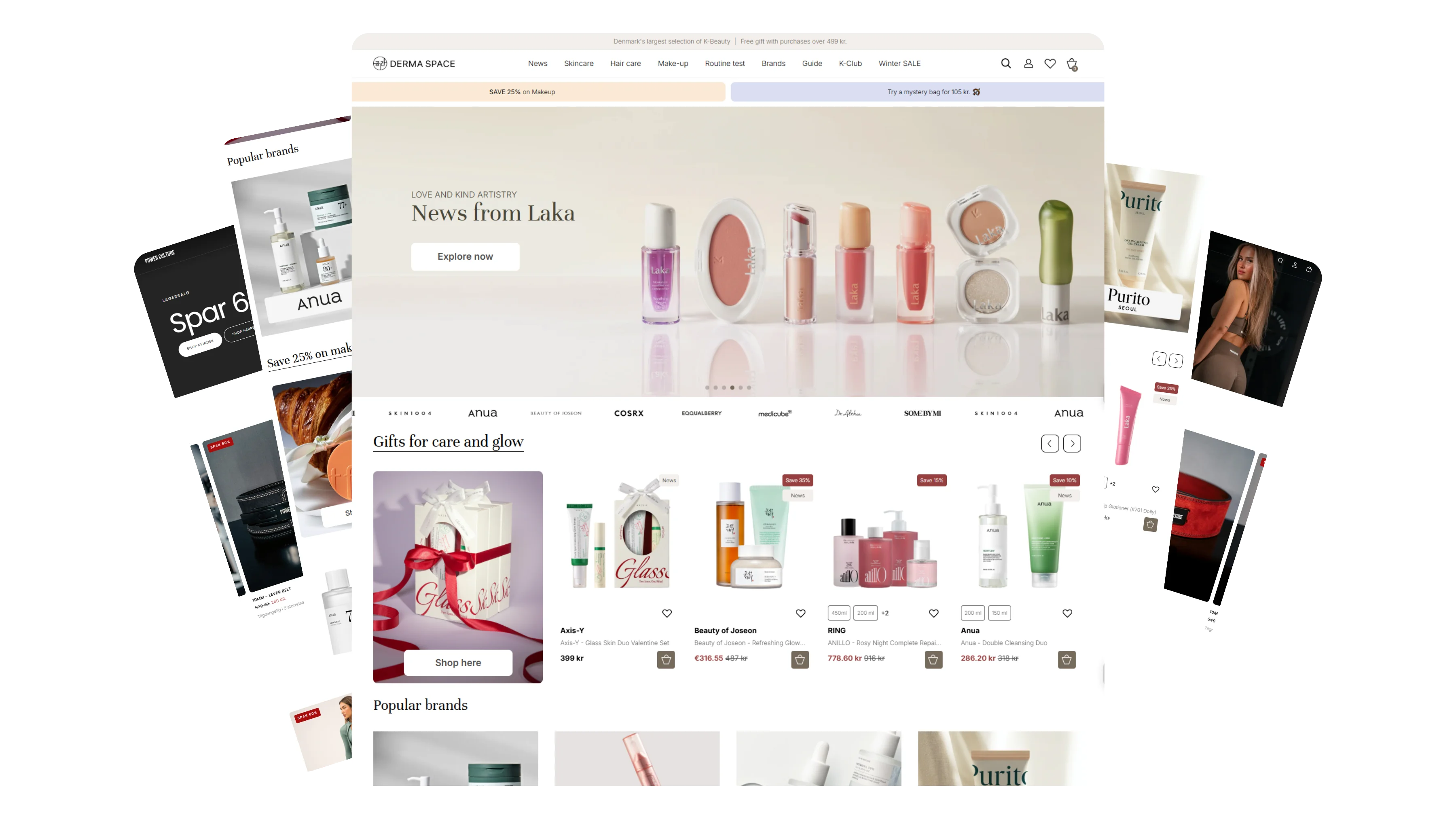 A collection of high-converting custom Shopify store designs and e-commerce interfaces created by Qonkar Technologies.