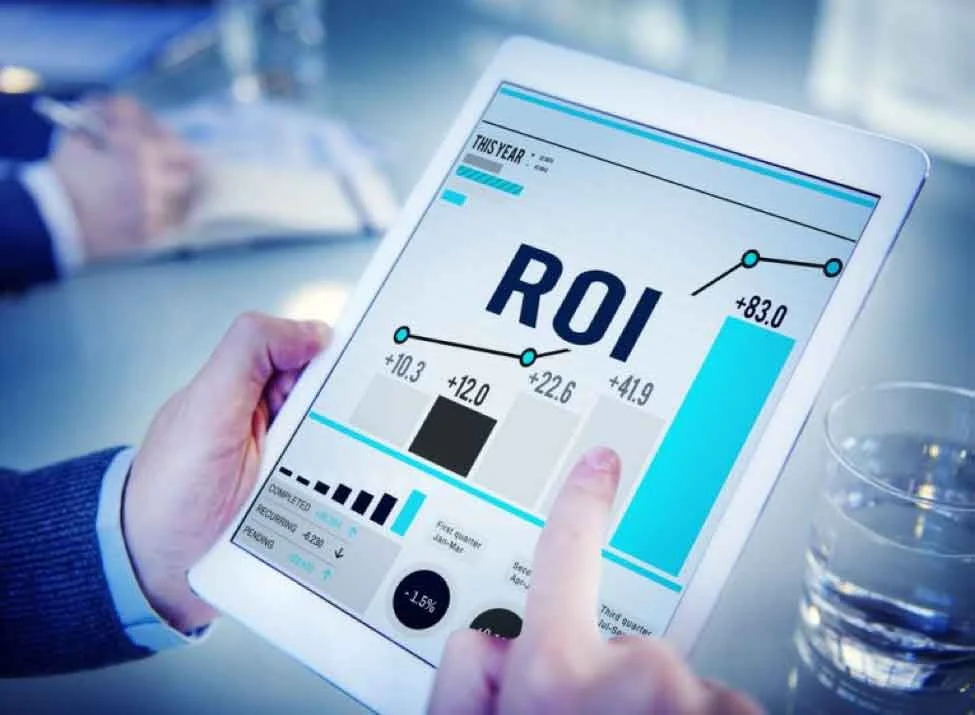 High return on investment (ROI) and business growth statistics achieved through Qonkar digital marketing strategies