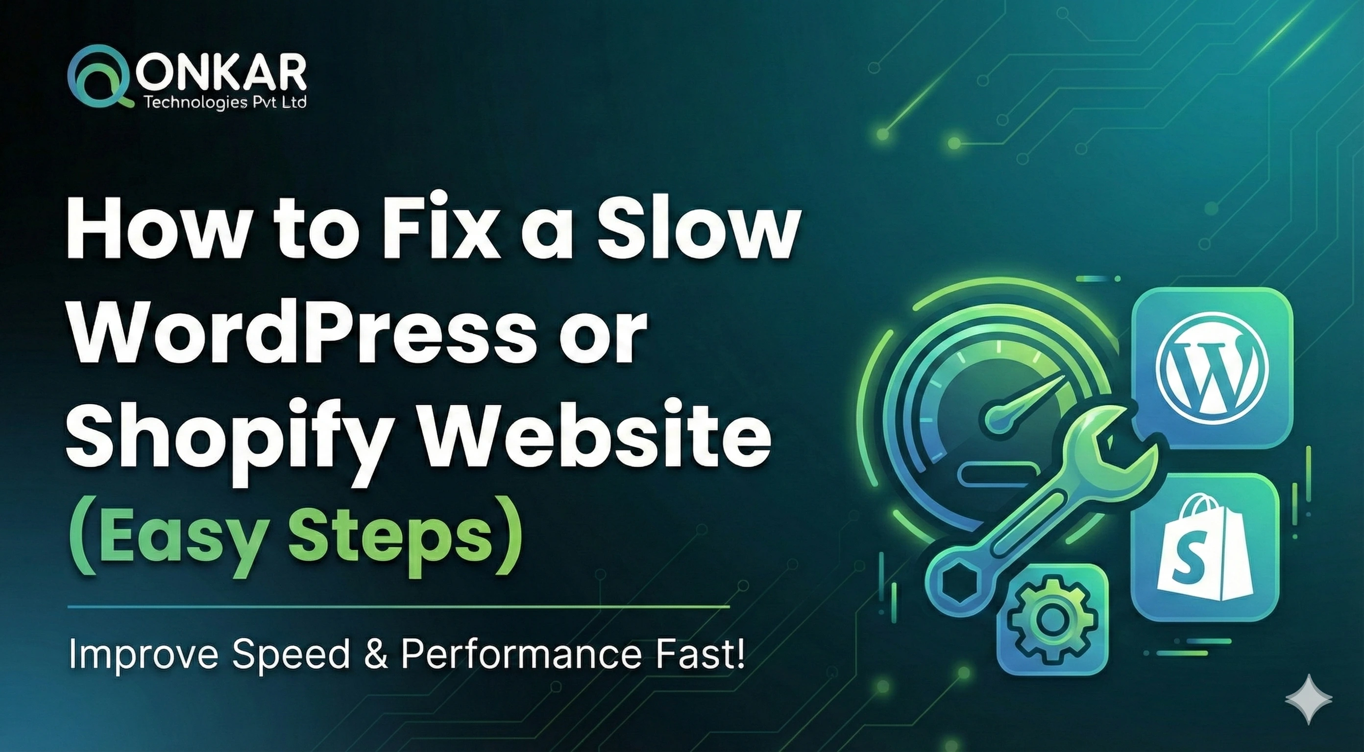 How to Fix a Slow WordPress or Shopify Website: The 2026 Speed Guide